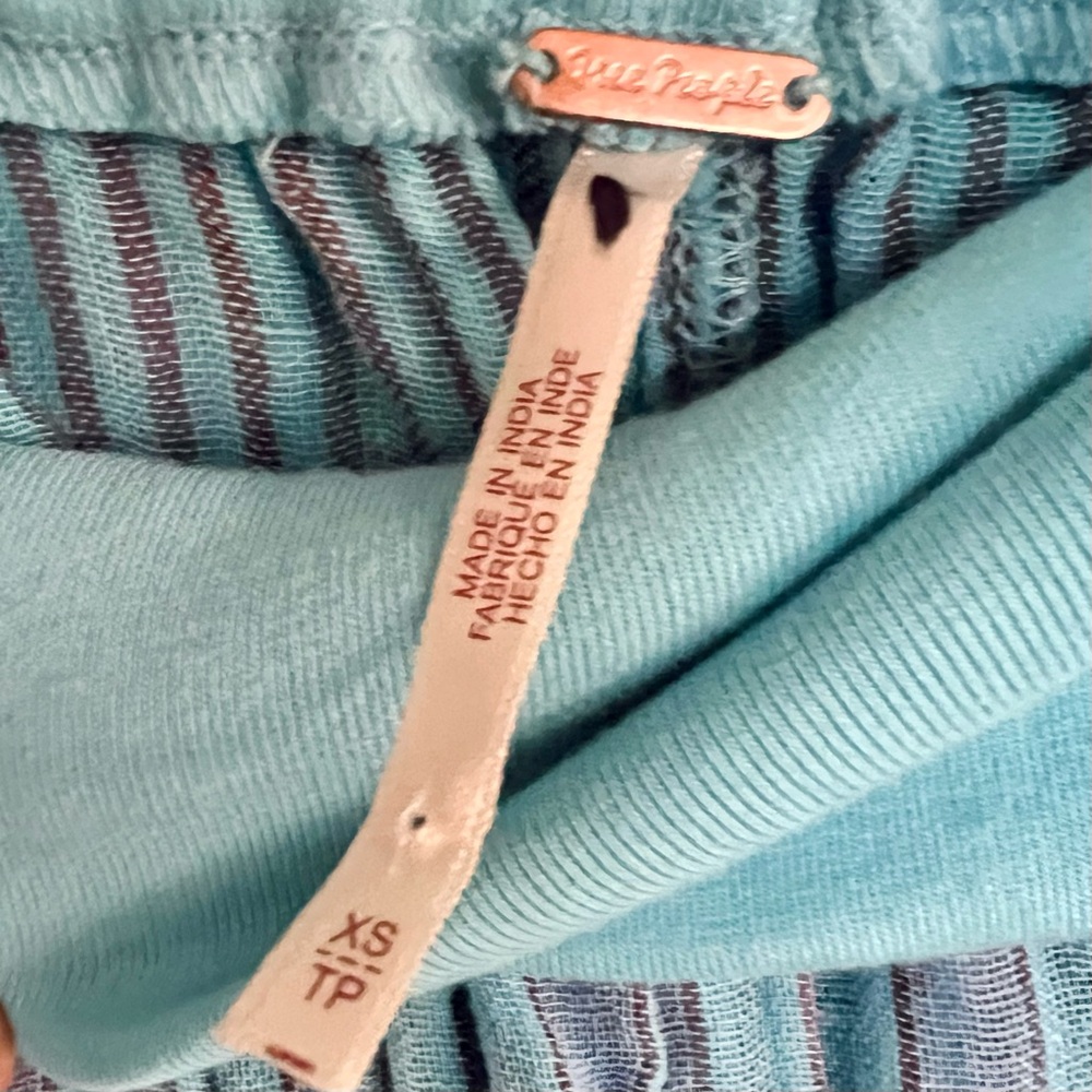 NWOT Ride With Me Striped Trousers with pouch included - Picture 11 of 12